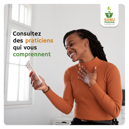 Consultation avec un praticien agréé SunuPharma (2500 FCFA HT)